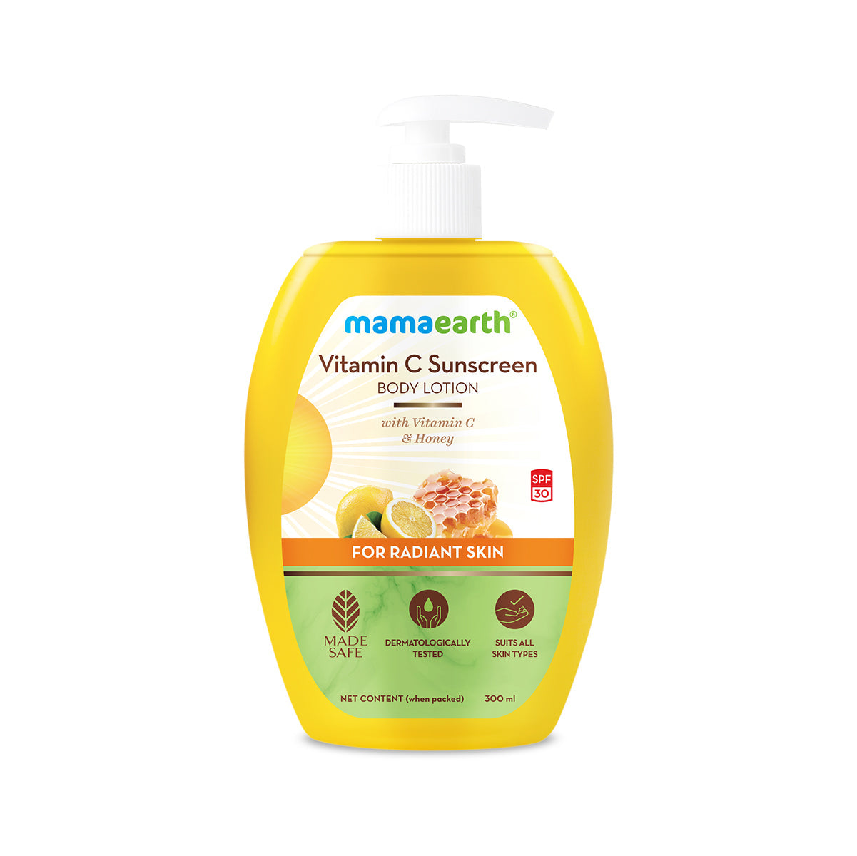 Mamaearth Vitamin C Sunscreen Body Lotion 300 ml