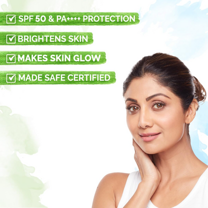 Mamaearth Vitamin C Daily Glow Sunscreen with Vitamin C & Turmeric for Sun Protection & Glow
