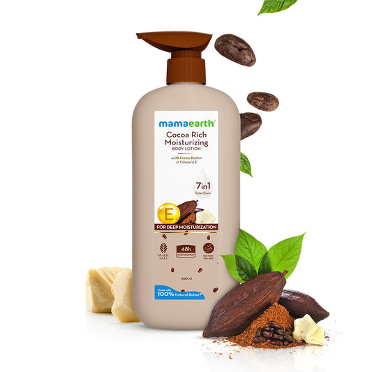 Mamaearth Cocoa Rich Moisturizing Body Lotion 400 ml