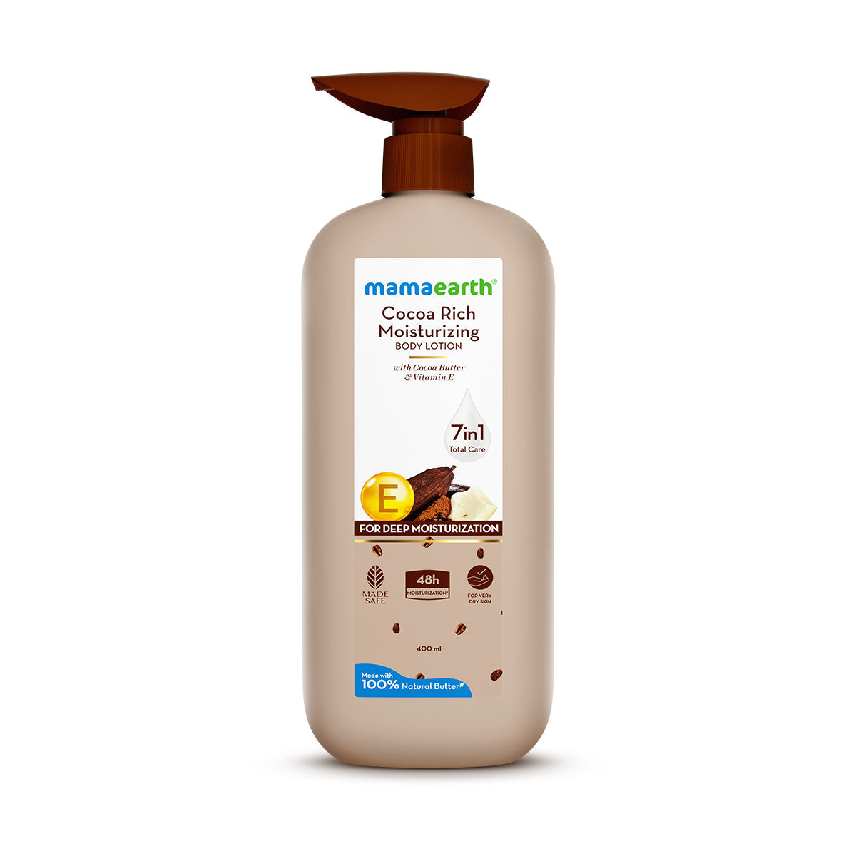 Mamaearth Cocoa Rich Moisturizing Body Lotion 400 ml