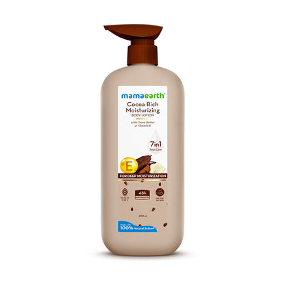 Mamaearth Cocoa Rich Moisturizing Body Lotion 400 ml
