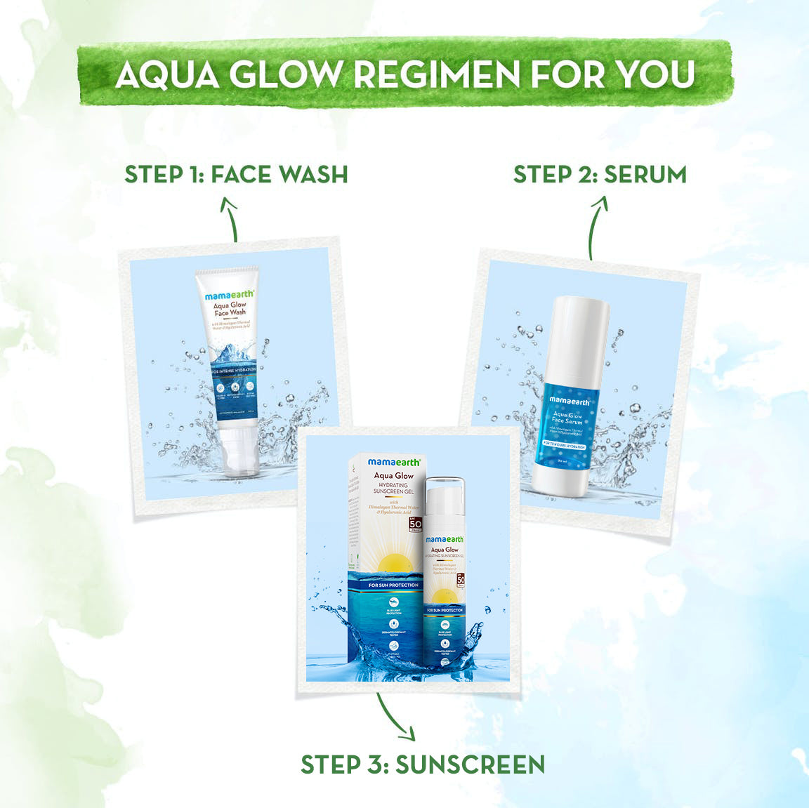 Aqua Glow Hydrating Sunscreen Gel