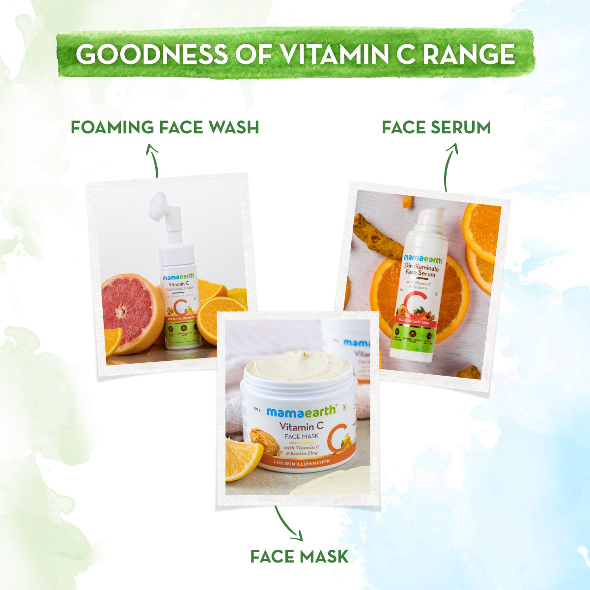 Mamaearth vitamin c range