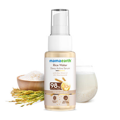 Mamaearth Rice Water Dewy Active Serum 50 ml