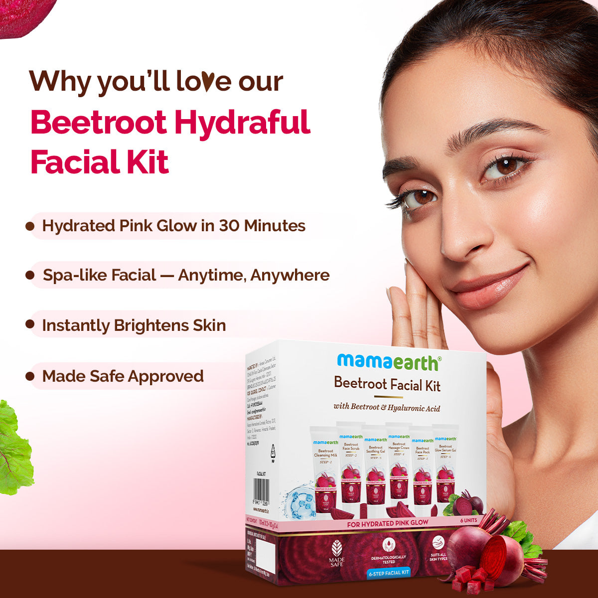 Beetroot Facial Kit