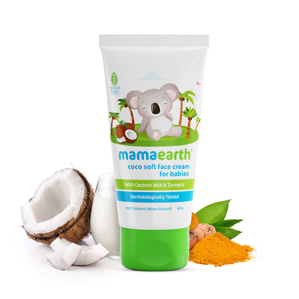 Mamaearth Coco Soft Face Cream For Babies 60 gm