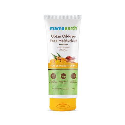 Mamaearth Ubtan Oil-Free Face Moisturizer 80 ml
