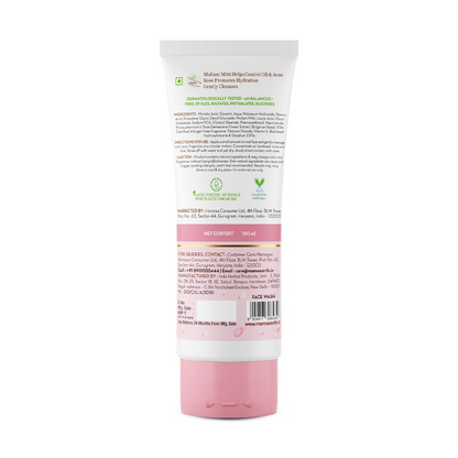Mamaearth Multani Mitti Face Wash with Multani Mitti & Bulgarian Rose 100 ml